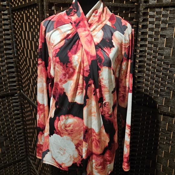 Worthington Tops - Worthington Floral Blouse